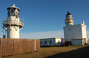 Lighthouses at Kinnaird Head - geograph.org.uk - 685051.jpg