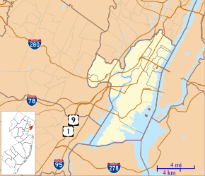 Jersey City, New Jersey is located in Hudson County, New Jersey