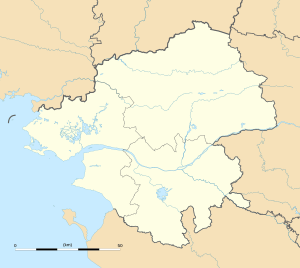 Loire-Atlantique department location map