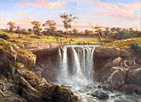 Louis Buvelot - One of the Falls of the Wannon, 1872