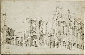 Maarten van Heemskerck - Rome, the Colosseum