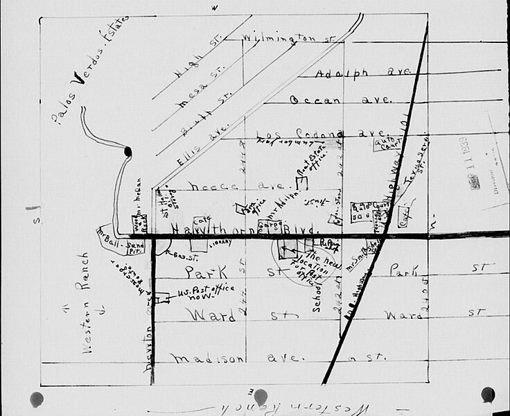 Map of Walteria California 02