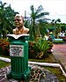 Monumento al primer Premio Nobel santalucense, Arthur Lewis (1915-1991), quien logró dicho galardón en 1979..jpg