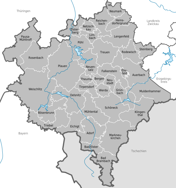 Municipalities in V