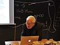 Murray Gell-Mann at Lection (big)