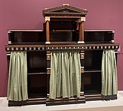 Music cabinet by Lawrence Alma-Tadema
