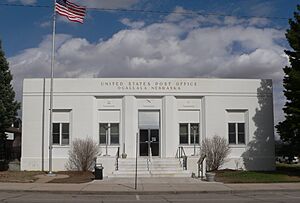 Ogallala, Nebraska post office from W 1