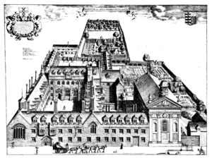 Pembroke College, Cambridge by Loggan 1690 - gbooks prG KpObd3UC PA80-IA1