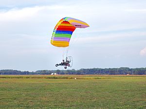 Powered-parachute-flying