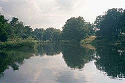 Reservoir in Cornbury Park - geograph.org.uk - 31713