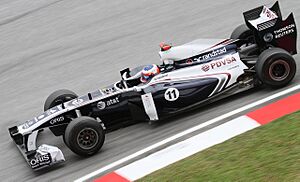 Rubens Barrichello 2011 Malaysia FP1