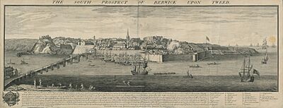 Samuel and Nathaniel Buck - The South View of Berwick Upon Tweed - B1987.19 - Yale Center for British Art