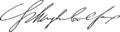 Schuyler Colfax Jr Signature