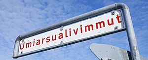 Sisimiut-streetname-sign