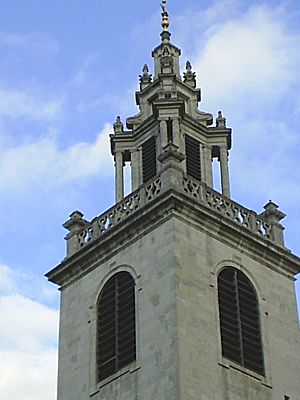 St. James Garlickhythe - spire