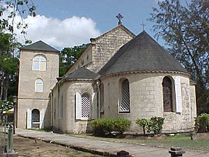 St James Church, Barbados, front