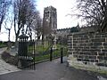 St Lawrence Church Entrance Gate and Footpath - geograph.org.uk - 338044