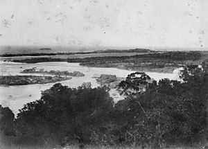 StateLibQld 1 291259 View of the mouth of the Tweed River, ca. 1895