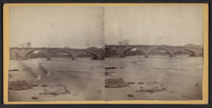 Stone bridge Newport N. Y. (below the bridge), from Robert N. Dennis collection of stereoscopic views