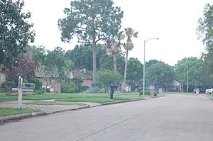 Street in Cimarron TX
