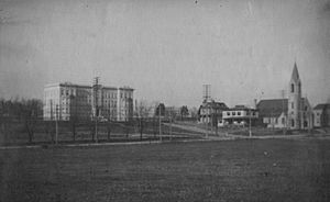 Tenley Circle site circa 1905