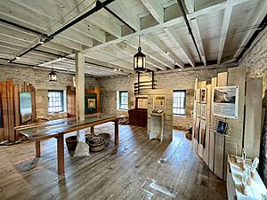 The Kerikeri Stone Store historic quarters