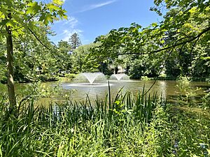 The Loch Pond, Roslyn Estates, Long Island, New York July 24, 2021