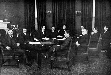 Theodore Roosevelt outgoing cabinet