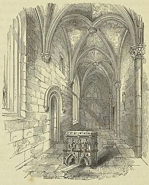 Trinity College Church - North Aisle 1852