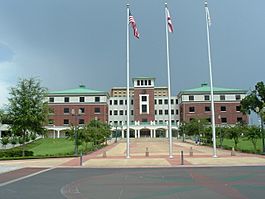 Volusia County courthouse in DeLand, built in 2001