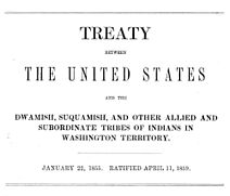 Washington edu Treaty betw. US & Duw. Suq. & other allied, 22Jan1855, Dwamish-1