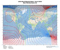 World Magnetic Field Model 2025