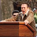Writer's Guild of America East Soladarity Rally in Washington Square cropped