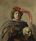 Young Man with a Skull, Frans Hals, National Gallery, London