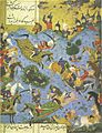 1541-Battle in the war between Shah Isma'il and the King of Shirvan-Shahnama-i-Isma'il