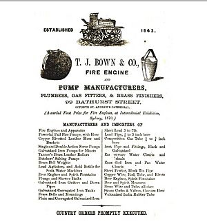 1928 - Number 470 Fire Bell - Advertisement for T.J. Bown who manufactured and imported bells and other firefighting equipment (5062023b4)
