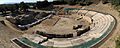 20100913 Ancient Theater Marwneia Rhodope Greece panoramic 3