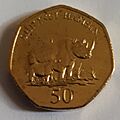 50 Tanzanian shillings coin - Reverse