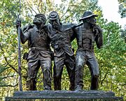 African-American Monument at Vicksburg National Military Park closer view