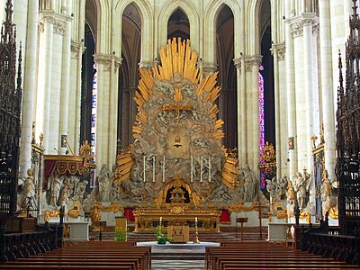 Altar in Amiens Cathedral