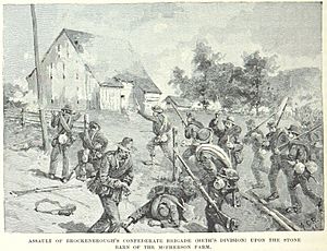 Assault upon the stone barn