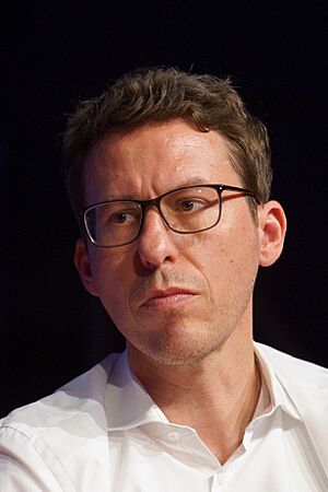 Bastian Obermayer at the International Journalism Festival 2024 in Perugia, Italy (cropped).jpg