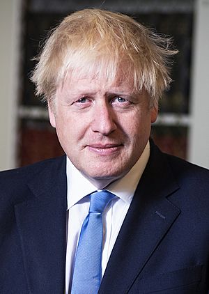 Official portrait of Boris Johnson as prime minister of the United Kingdom
