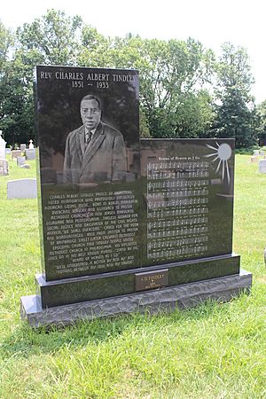 Charles Albert Tindley gravestone