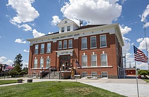 Cheyenne County Colorado Courthouse