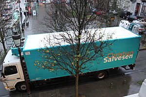 Christian Salvesen lorry