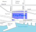 CityPlace map