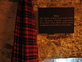 Clan Ross tartan in Clan Munro exhibition