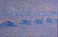 Claude Monet - Waterloo Bridge, Effet de Soleil