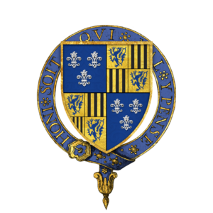 Coat of Arms of Sir Thomas Burgh, KG